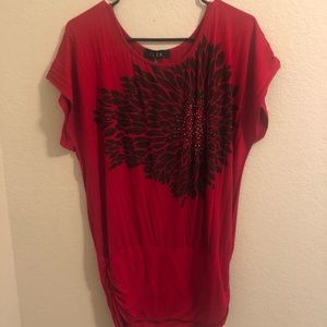 Women’s Large B.L.E.U. Floral Top